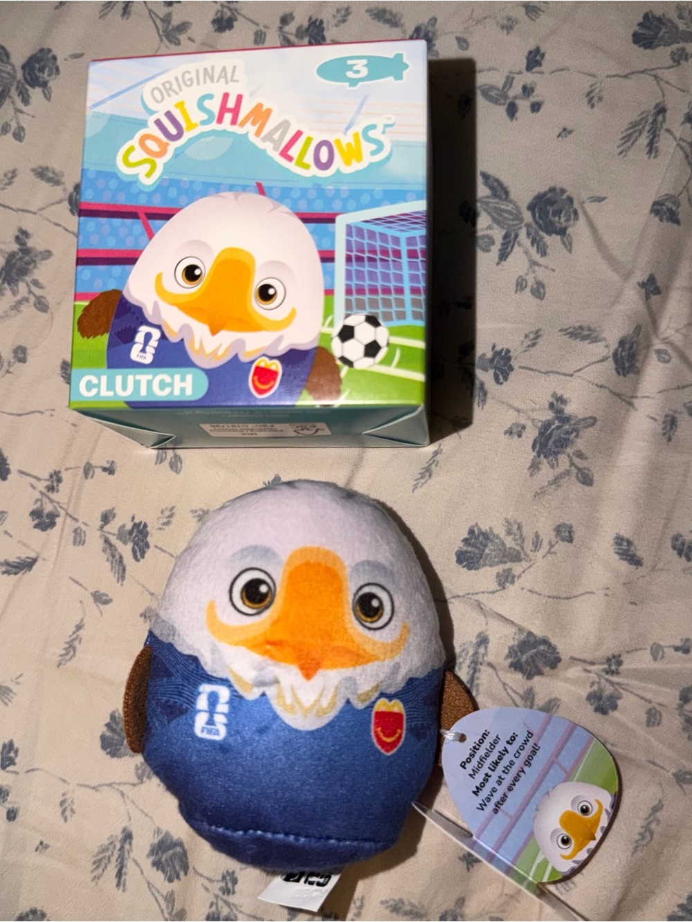 Squishmallows Clutch the Eagle McDonald’s Happy Meal Mini Plush
